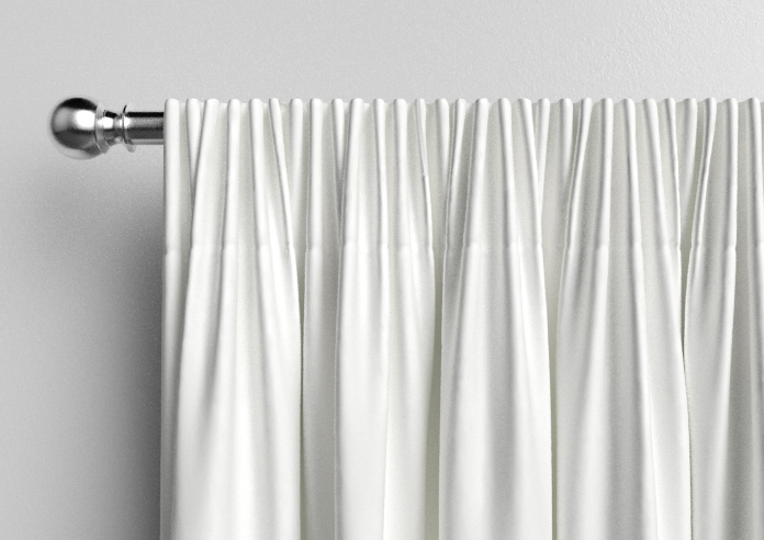 Faux Suede, White - Made to Measure Curtains - Image 9